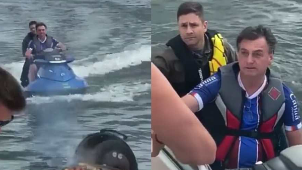 Mientras pasea en Jet Ski, Bolsonaro podría ser suspendido por 180 días como presidente por la denuncia de Sergio Moro