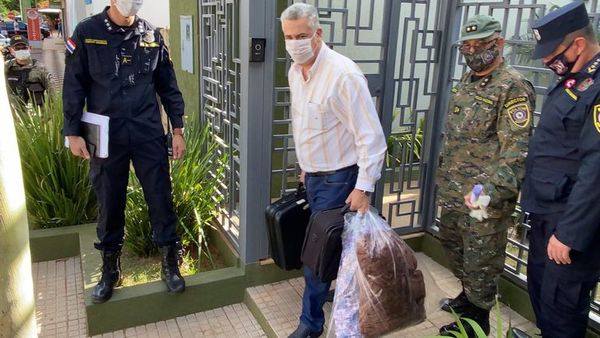 Acevedo fue trasladado a un destacamento militar en Concepción - Nacionales - ABC Color