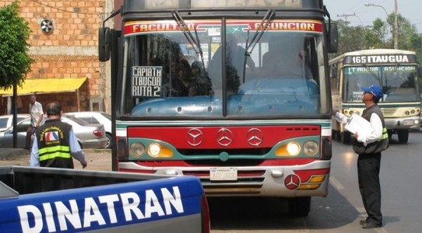 DINATRAN implementará un 'paro total' que tendrá una duración de cuatro días