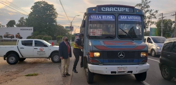 HOY / Dinatran lanza APP para información y avisa suspensión de servicio del 14 hasta el 17 de mayo