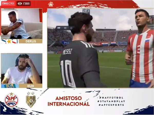 El Kun vence a Derlis en amistoso internacional de eSports