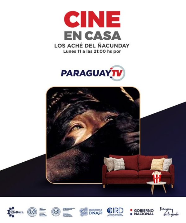 Los Aché de Ñacunday en Cine en Casa por Paraguay TV - .::RADIO NACIONAL::.