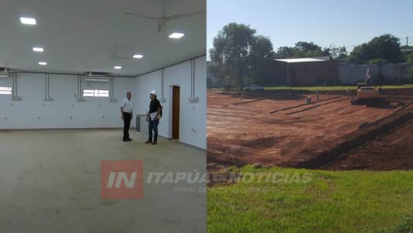 AVANZA CONSTRUCCIÓN DE ALBERGUE EN EL IPS DE ENCARNACIÓN 