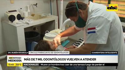 Más de 7.000 odontólogos vuelven a atender - ABC Noticias - ABC Color