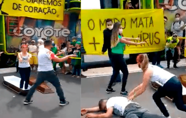 Covid-19: Simpatizantes de Bolsonaro se burlan de los más de 10.000 muertos | Noticias Paraguay