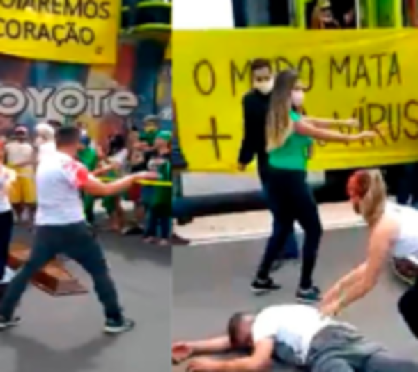 Adherentes de Bolsonaro: "El miedo mata más que el coronavirus" - Paraguay.com