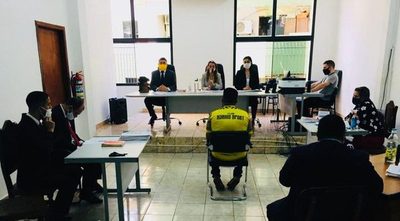 Condenan a 8, 7 y 5 años de cárcel a implicados en atraco armado