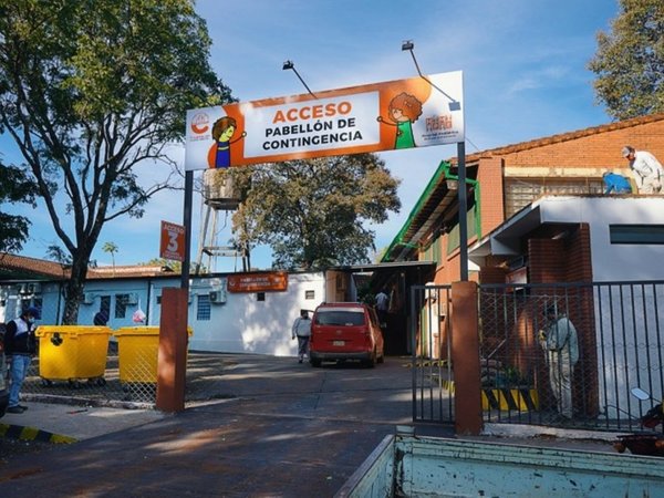 Habilitan pabellón de contingencia en el Hospital Pediátrico de Encarnación