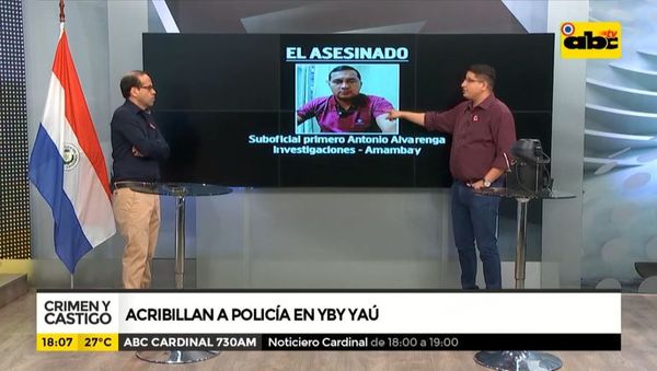Acribillan a policía en Yby Yaú - Crimen y castigo - ABC Color