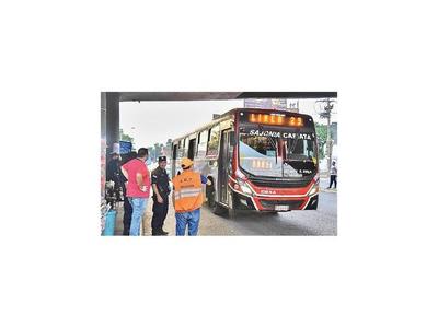 Dinatrán suspende servicios de transporte de corta distancia