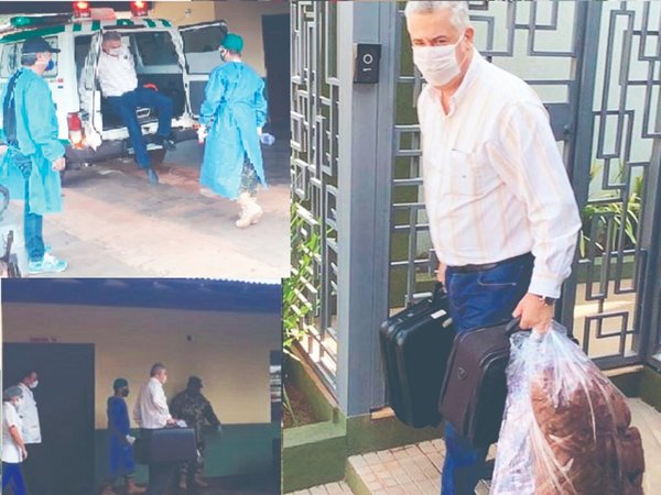 Así es el cuartel donde el intendente de Pedro Juan estará encerrado 14 días