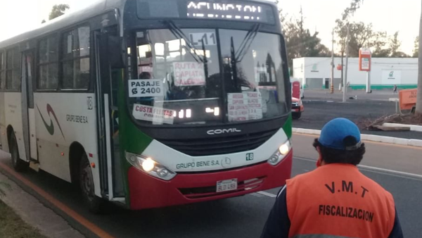 Cómo será la circulación del transporte público durante el feriado largo