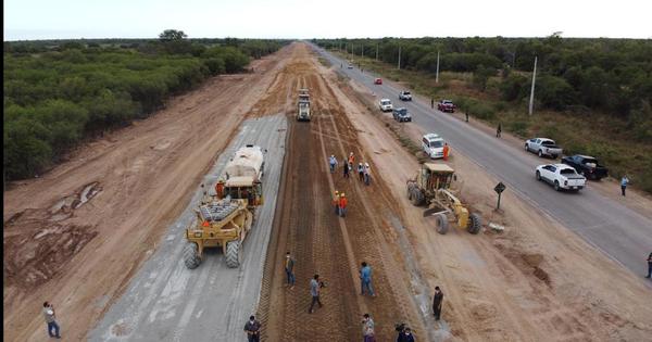 Avanzan trabajos de ampliación de la Ruta Transchaco