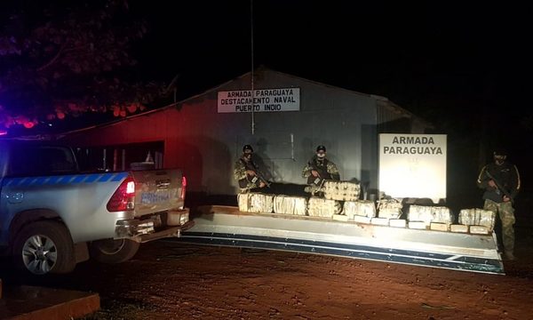 Incautan lancha que  transportaba carga  de drogas al Brasil – Diario TNPRESS