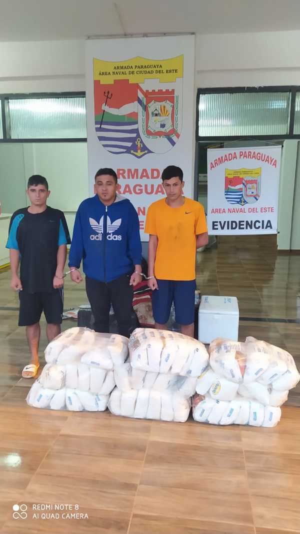 Siguen cayendo “estibadores contrabandistas” que cruzan ilegalmente el río Paraná