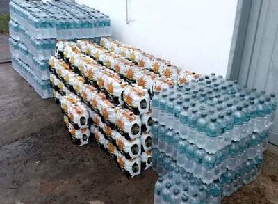 Donan jugo y agua mineral para albergues en Misiones - Digital Misiones