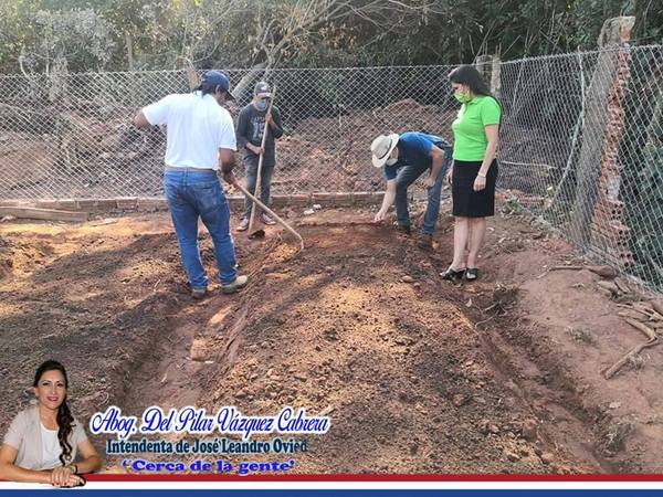 PREPARAN GRAN HUERTA COMUNITARIA PARA SIEMBRA HORTÍCOLA.