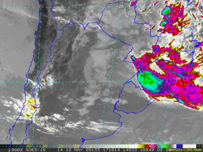 Tormentas se desplazan y sigue la alerta para tres departamentos - Nacionales - ABC Color
