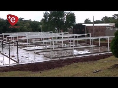 AVANZA OBRAS DE ALBERGUE PARA PACIENTES CON COVID