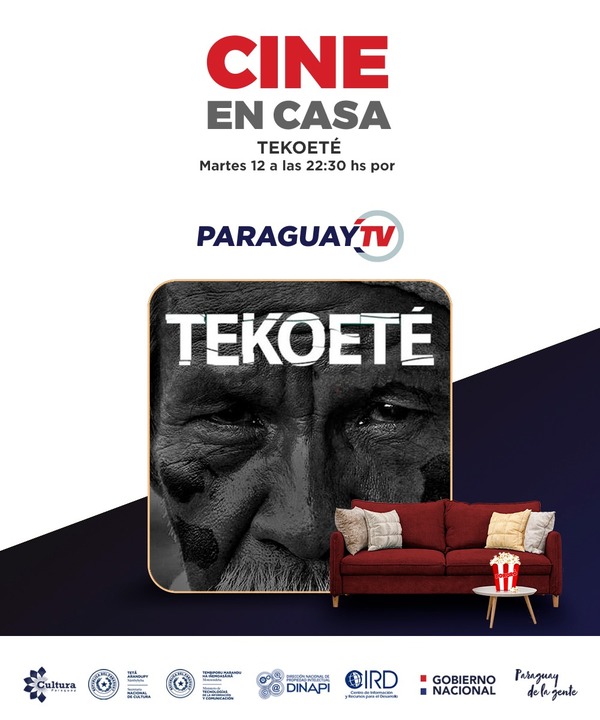 Tekoeté en Cine en Casa por Paraguay TV - .::RADIO NACIONAL::.