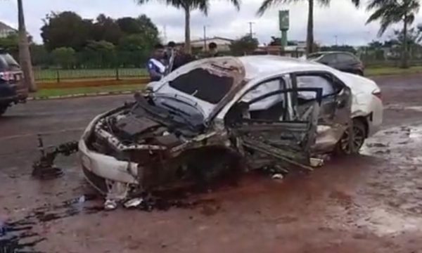 Grave accidente en Hernandarias