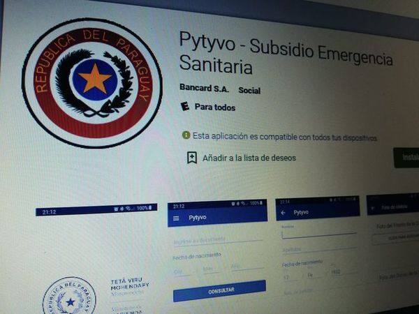 PYTYVÕ: INSCRIBIERON A MÁS DE 2.000 DIFUNTOS PARA COBRAR SUBSIDIO