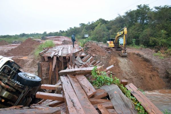Sábado será habilitado paso sobre el arroyo Capiibary en San Juan Nepomuceno - Nacionales - ABC Color