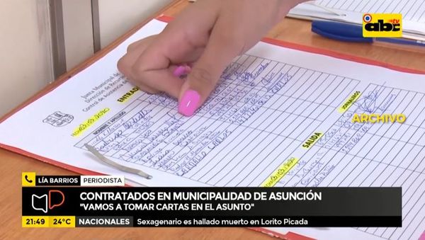 Contratados en Municipalidad de Asunción - Mesa de Periodistas - ABC Color