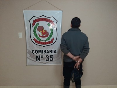 APREHENDIDO POR VIOLENCIA FAMILIAR EN ALTO VERÁ