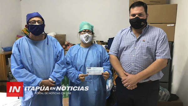 FRAM: ENTREGAN APORTE DE GS. 40.000.000 AL CONSEJO DE SALUD