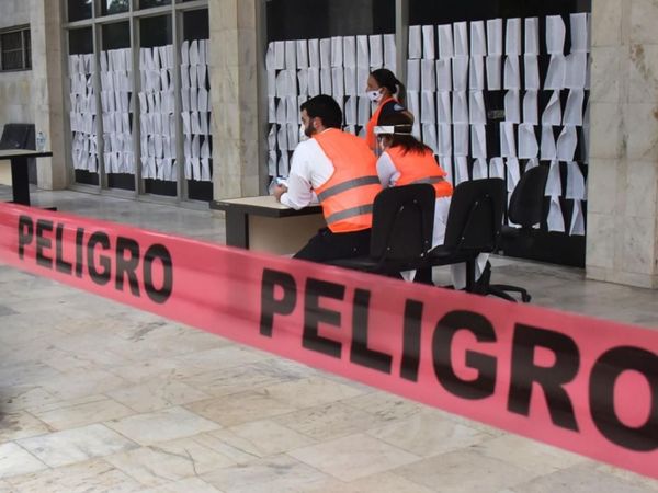 Tribunal de Sentencia está en cuarentena