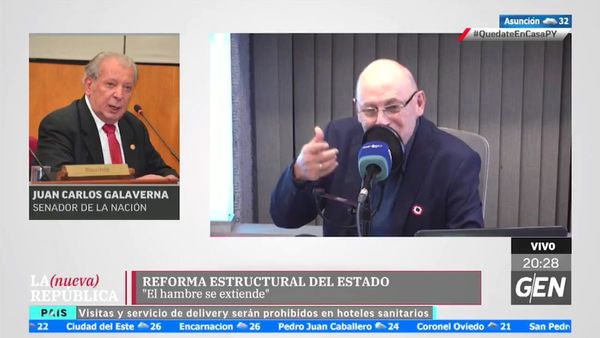 Calé dice que no es el momento de hablar de una reforma del Estado