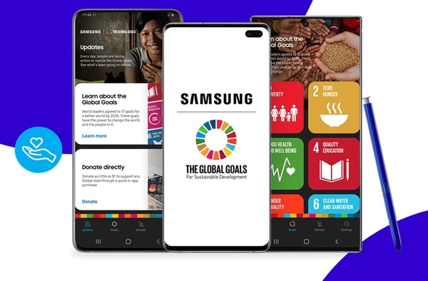 En casa con Galaxy: es el momento de una acción social con la aplicación Samsung Global Goals | Lambaré Informativo