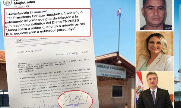 Jurado abre investigación contra magistrada  que liberó a marino involucrado en secuestro – Diario TNPRESS