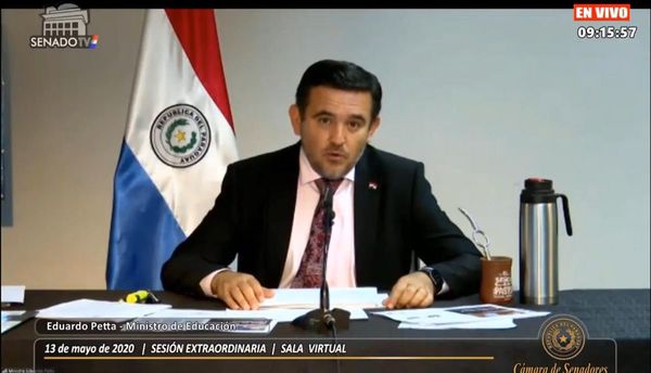 Se inicia la interpelación virtual al ministro Eduardo Petta