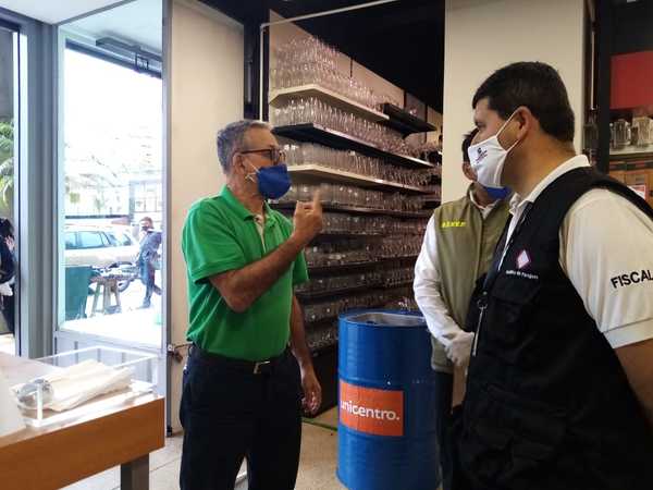 Municipalidad de Asunción despliega controles en locales comerciales