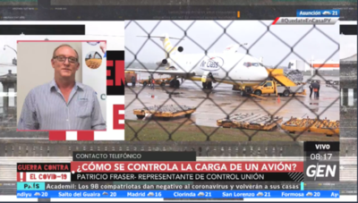HOY / Patricio Fraser, representante de Control Unión Paraguay, sobre cómo controlar la carga de un avión