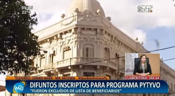 Más de 2.000 difuntos fueron inscriptos en programas sociales