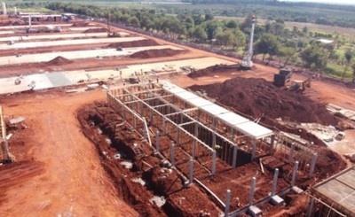 Obra de nueva cárcel en Minga Guazú se acerca al 20% del avance