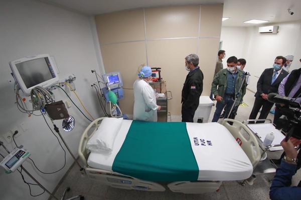 Marito inaugura terapia intensiva con nueve camas en Pedro Juan Caballero - El Trueno