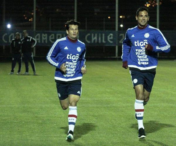 ¡Roque Santa Cruz y Nelson Haedo vuelven a jugar juntos! - Megacadena — Últimas Noticias de Paraguay
