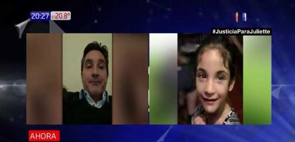 El padre de Juliette alza la voz desde Francia y señala al padrastro | Noticias Paraguay