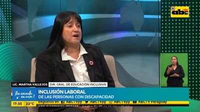 Tu escuela en casa: Inclusión laboral - ABC Noticias - ABC Color
