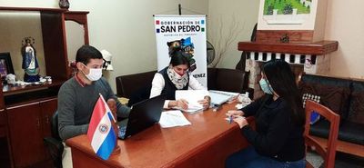 Universitarios firman contrato de becas con Gobernación de San Pedro - Nacionales - ABC Color