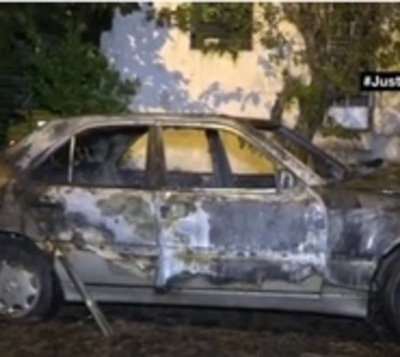 Taller mecánico arde en llamas tras incendio de un automóvil - Paraguay.com