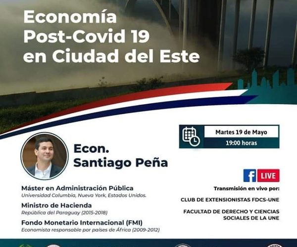 Alistan conferencia virtual «Economía Post-Covid 19 en Ciudad del Este»