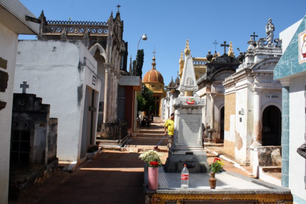 Prohibida la visita a cementerios de Asunción