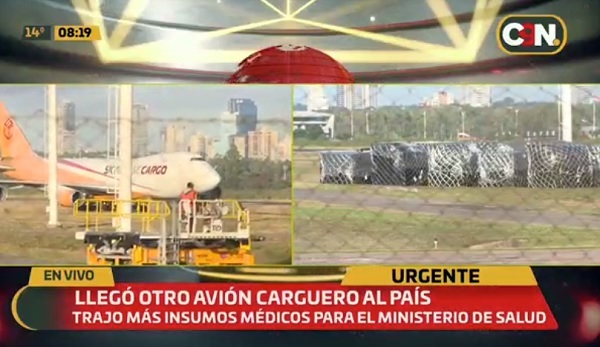 Llega segundo lote de medicamentos, pero el cargamento no puede ser despachado