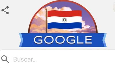 Google homenajea a Paraguay por sus 209 años de independencia