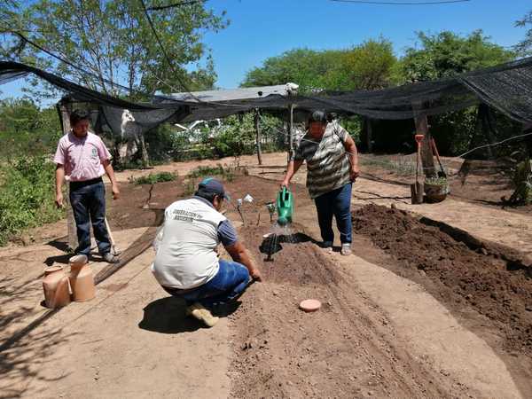 Entregan semillas e insumos para fortalecer la agricultura familiar en Boquerón
